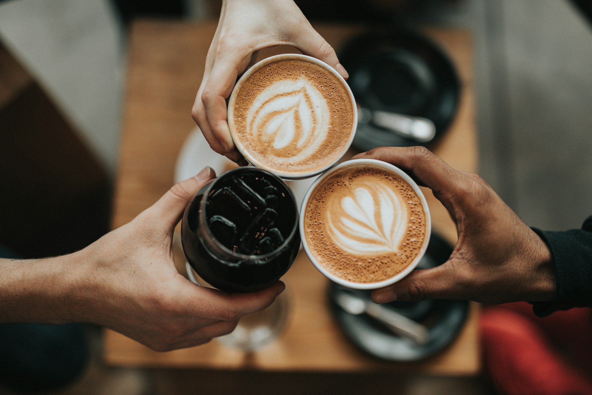 朝のコーヒーのイメージ